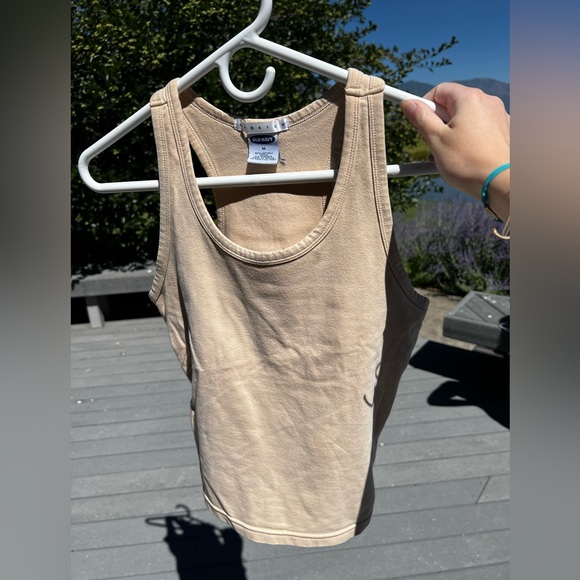 Old Navy Tops - CLEARANCE Women’s Medium Tan Old Navy Tank Top With Built in Bra